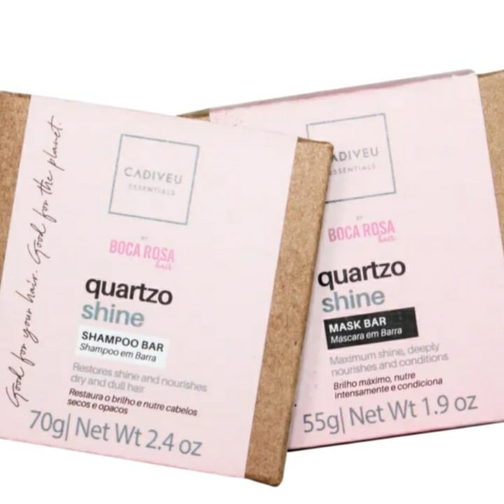 review photo of Cadiveu Essentials Kit Cadiveu Essentials Quartzo Shine shared by @maraacbarbosa on 04 May 2022 - review