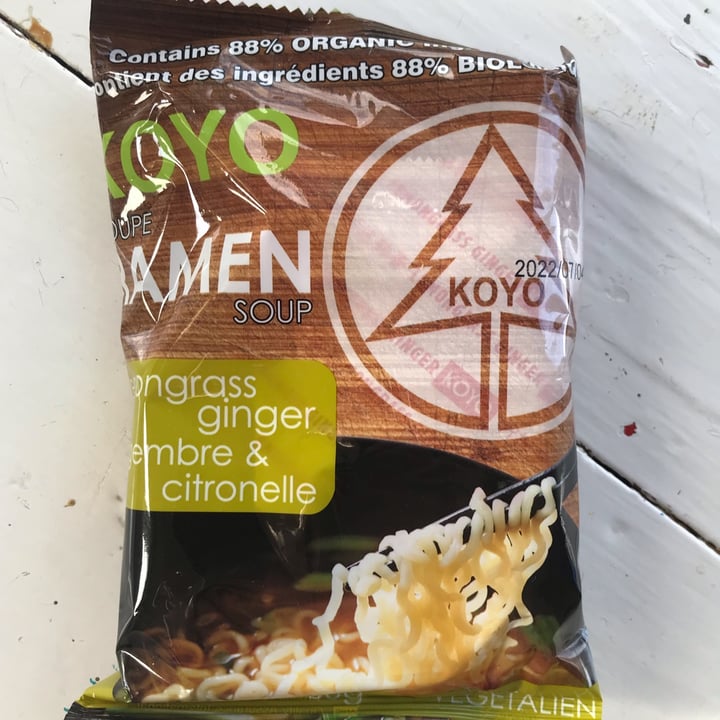 photo of Koyo Vegan Organic Ramen Noodles shared by @amourdivinlove on  04 Nov 2021 - review