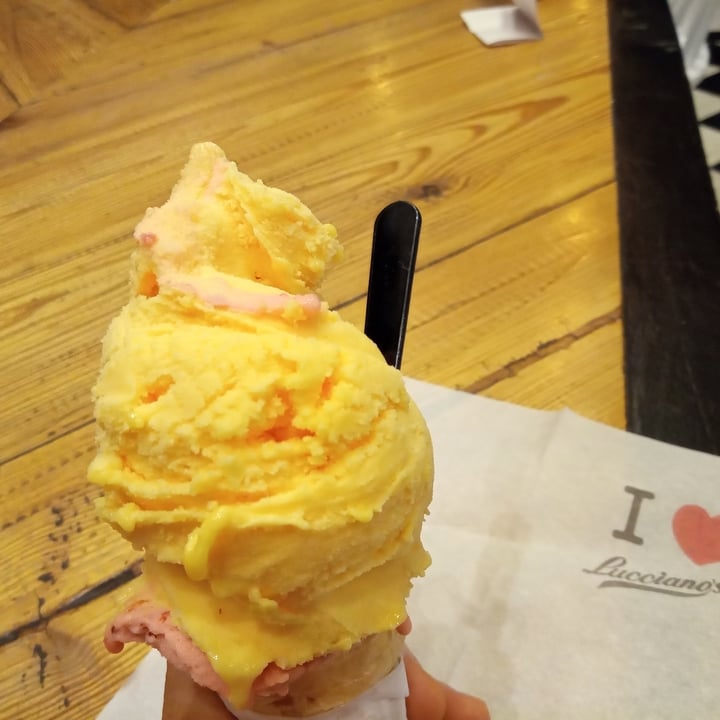 photo of Lucciano Helado de mandarina y frutilla shared by @ncpenaloza on  17 Apr 2022 - review