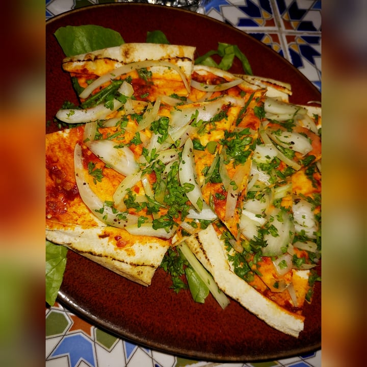 photo of Kazbar Spicy Pita Bread shared by @vegananu on  24 Jan 2021 - review