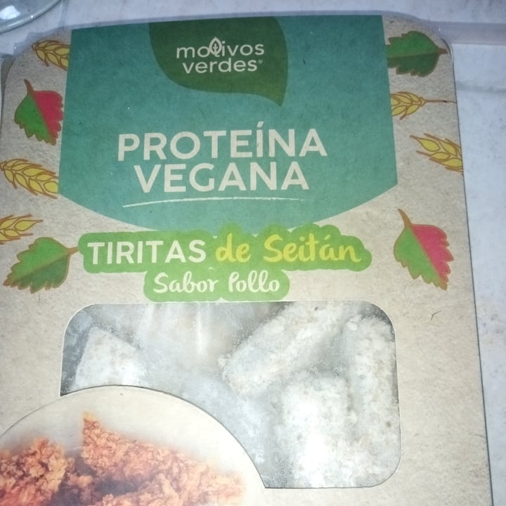 photo of Motivos Verdes Tiras de seitán shared by @liliv on  05 Jan 2021 - review