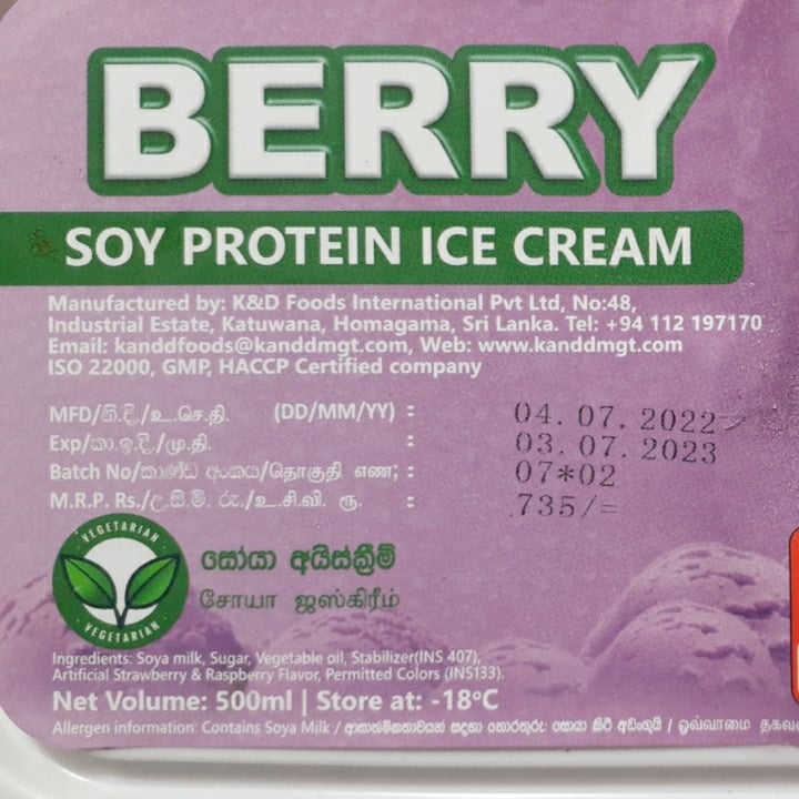 review photo of Super sun Soya ice cream shared by @eleobaozi on 15 Oct 2022 - review