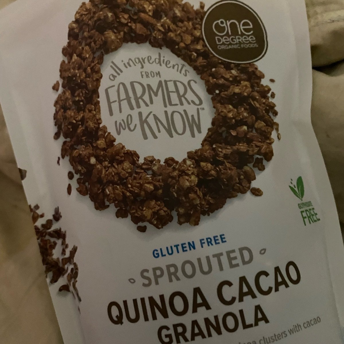 One Degree Organic Foods Quinoa Cacao Granola Reviews abillion