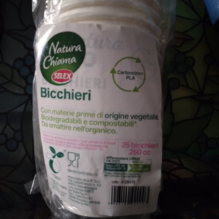 photo of Natura Chiama Selex Bicchieri eco shared by @annalisapasero on  20 Nov 2022 - review