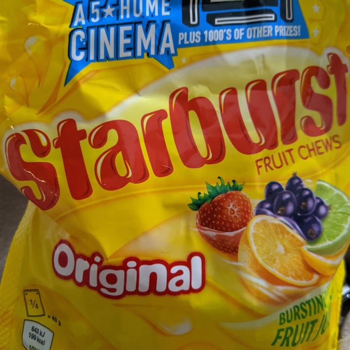 photo of Starburst Original Fruit Chews shared by @mitsukai24 on  30 Nov 2021 - review