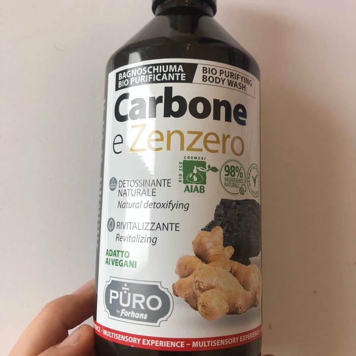 Forhans Carbone E Zenzero Reinigende Bio-Haarmaske 250 Ml – Mit Holzkohle & Ingwer