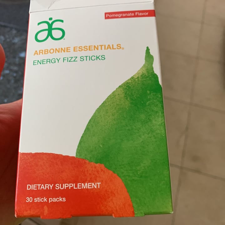 photo of Arbonne Fizz sticks pomegranate For Energy shared by @kmcgrath on  21 May 2020 - review