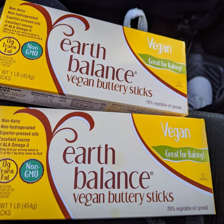 photo of Earth Balance Vegan Buttery Sticks shared by @graciec on  25 Dec 2020 - review