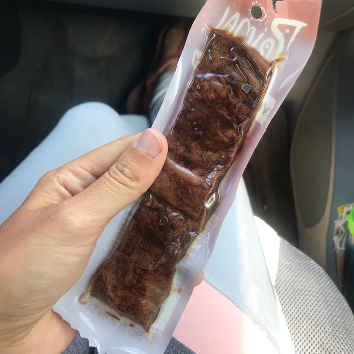 photo of Primal Strips Teriyaki Meatless Vegan Jerky shared by @curvycarbivore on  27 Jul 2020 - review