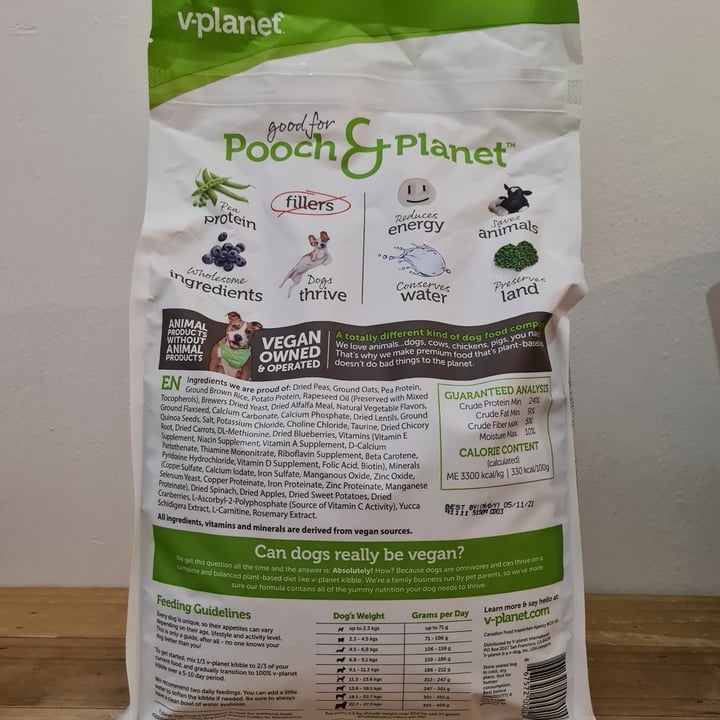 photo of v-planet v-planet kind kibble mini bites 4.5 LB bag shared by @gretchforveg on  01 Oct 2020 - review