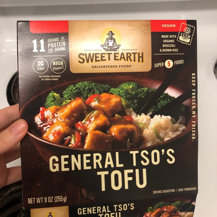 photo of Sweet Earth General Tso's Tofu shared by @amandumb on  08 Sep 2021 - review