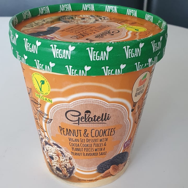 photo of Gelatelli Peanut & Cookies shared by @vgpriya on  21 Sep 2021 - review