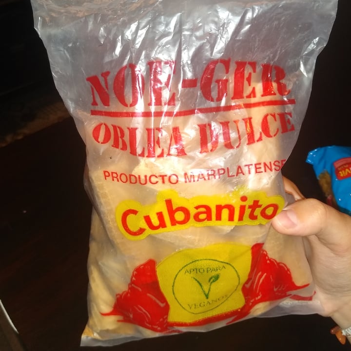 photo of Noe-Ger Oblea dulce Cubanitos shared by @vedevegan on  10 Jan 2022 - review
