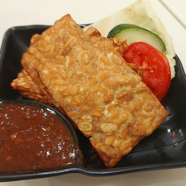Photo of the dish “Tempe Penyet”