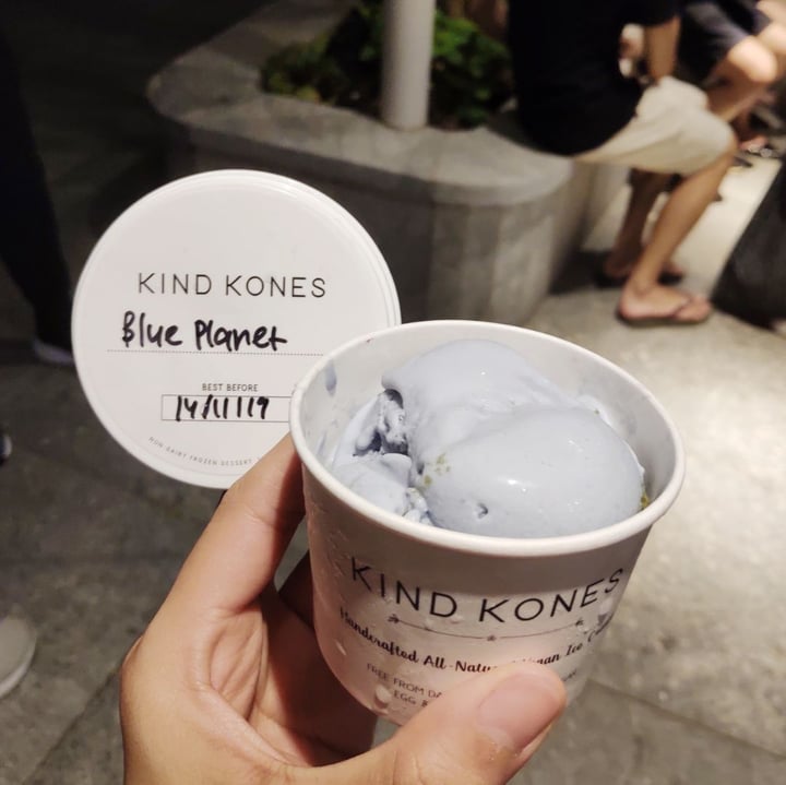 review photo of Kind Kones Blue Planet Ice Cream shared by @simhazel on 08 Nov 2019 - review