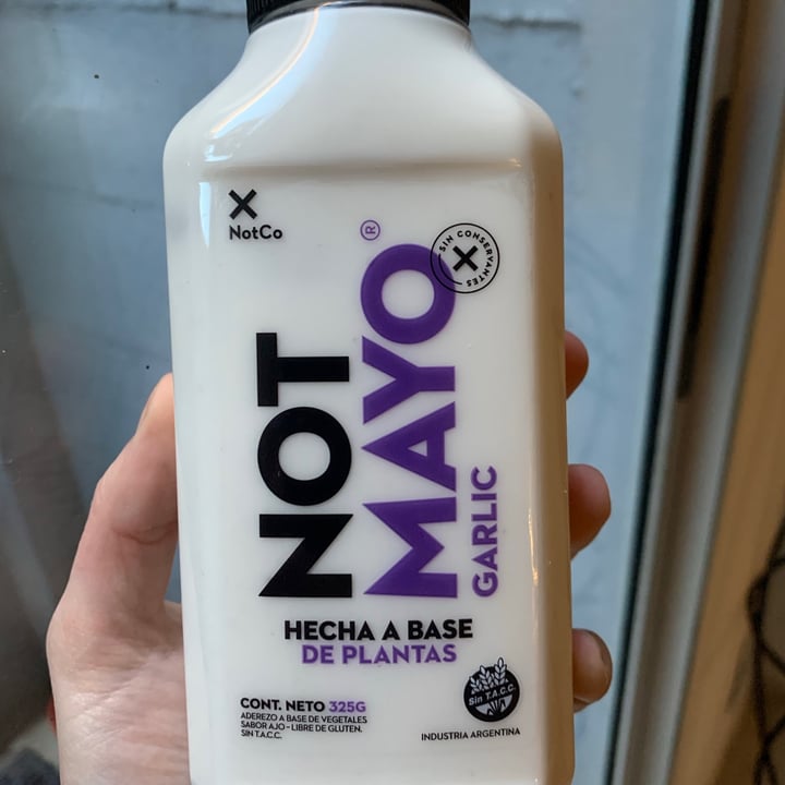 photo of NotCo Not Mayo Garlic shared by @veganizarte on  11 Aug 2021 - review