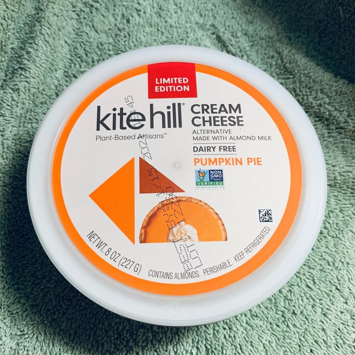 photo of Kite Hill Cream Cheese Alternative Pumpkin Pie shared by @allhess on  12 Nov 2021 - review