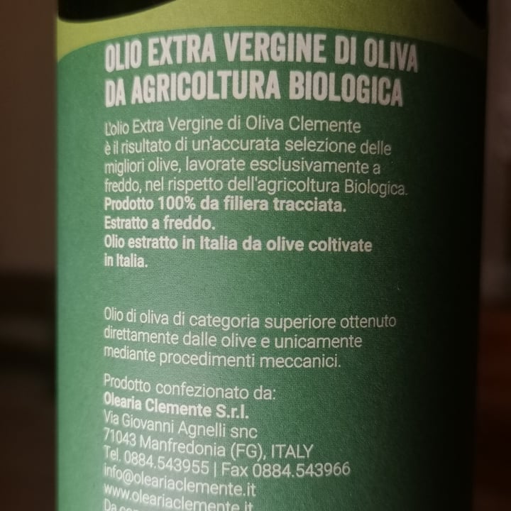review photo of Clemente Olio bio 100% italiano shared by @cieloblu on 09 Aug 2022 - review