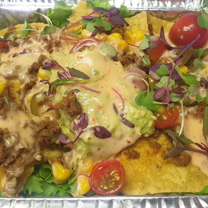 photo of The Vegan Chef Sandton Loaded Nachos shared by @elanareneekotze on  10 Jan 2022 - review