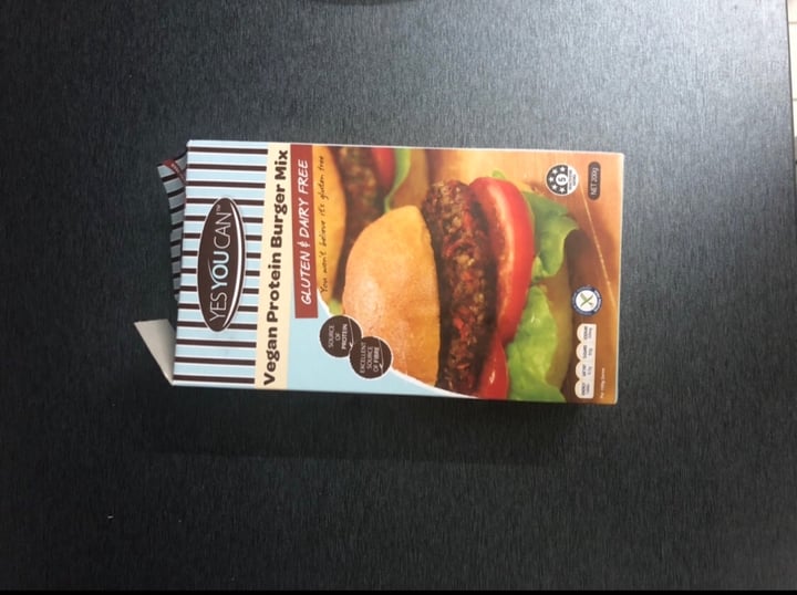 photo of YesYouCan Vegan Protein Burger Mix shared by @doaa on  17 Apr 2020 - review