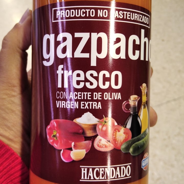 photo of Hacendado Gazpacho fresco shared by @martate on  06 Oct 2020 - review