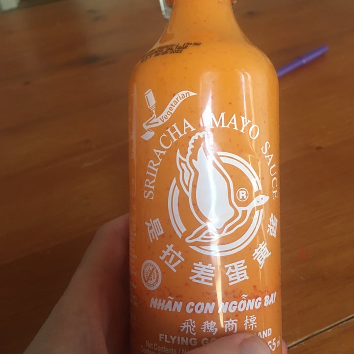 photo of Sriracha Mayo sauce shared by @noahhoop on  27 Jul 2021 - review