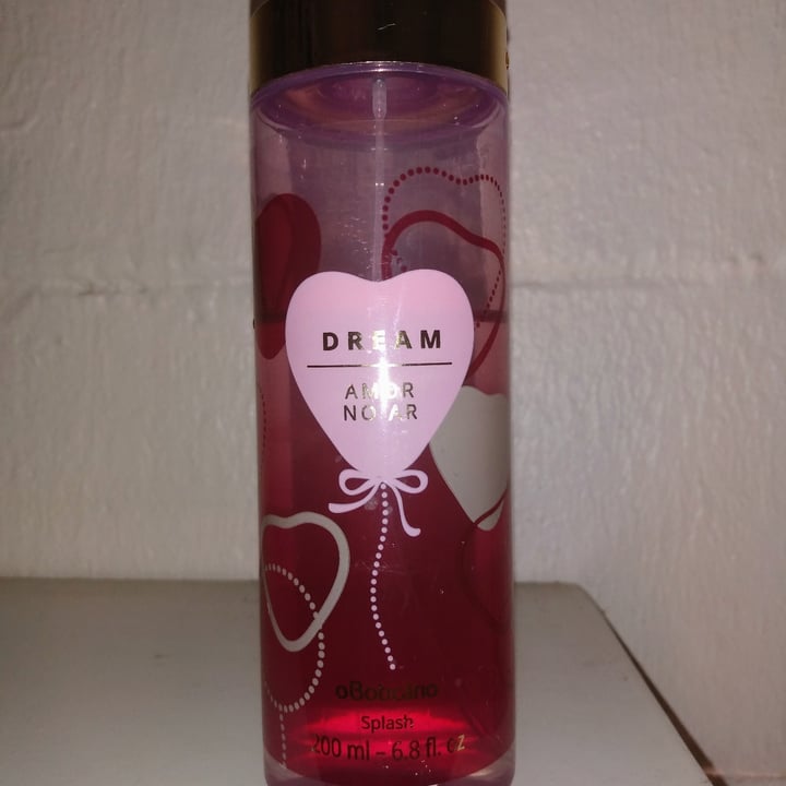 photo of O Boticário Body Splash Dream Amor No Ar shared by @margotmorais on  26 Apr 2022 - review