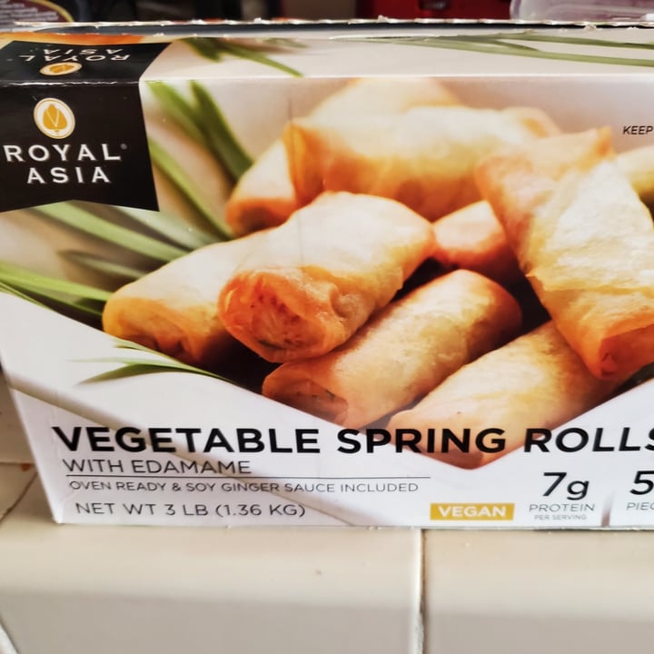 review photo of Royal Asia Vegetable Spring Rolls With Edamame shared by @agirlkeepssecrets on 19 Oct 2022 - review