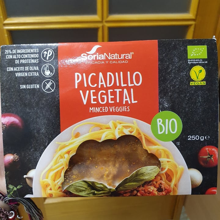 photo of Soria Natural Picadillo vegetal shared by @anisantas on  04 Nov 2020 - review