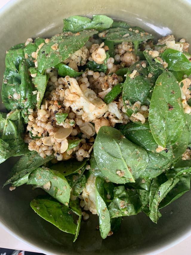 Photo of the dish “Cauliflower grain salad”