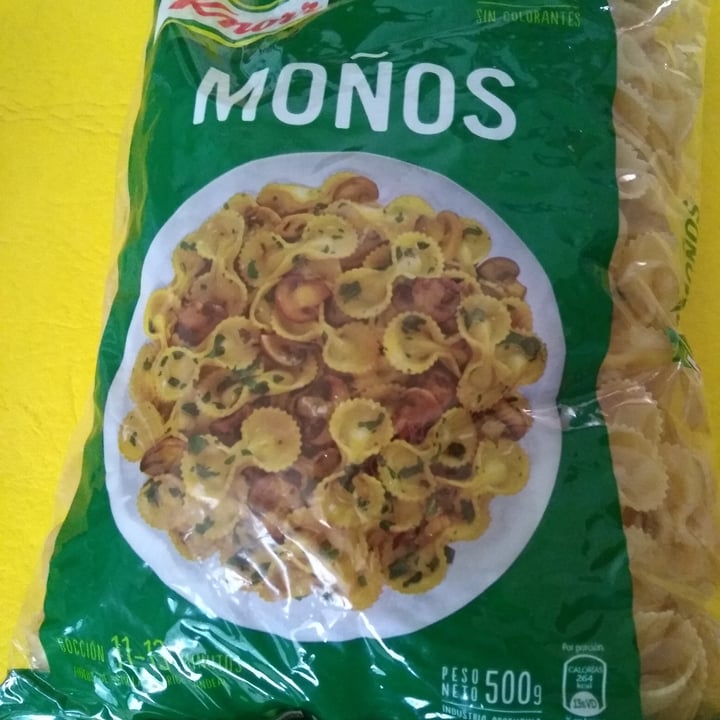 photo of Knorr Fideos Moños shared by @garompahumana on  13 Dec 2020 - review