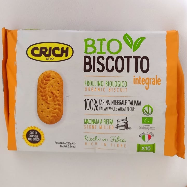photo of Crich Bio biscotto integrale shared by @totoro on  27 May 2021 - review