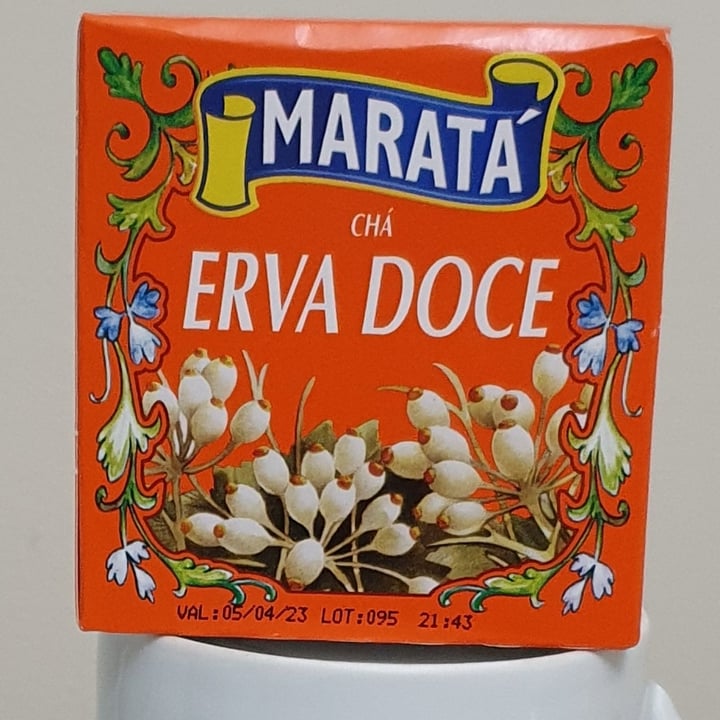 photo of Maratá Chá Erva Doce shared by @denylisboa on  21 May 2022 - review