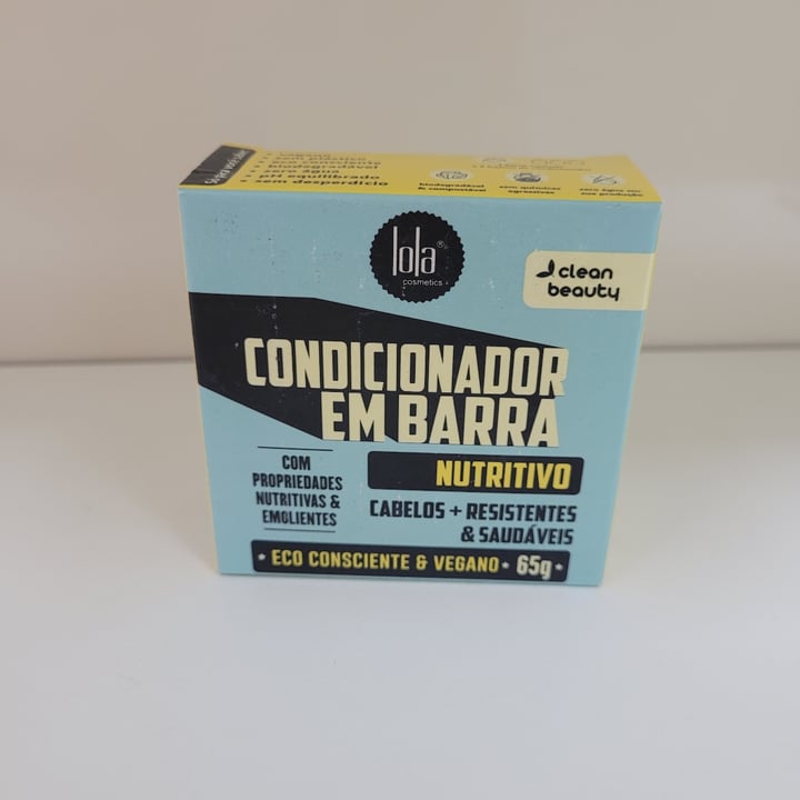 photo of Lola Cosmetics Condicionador em barra nutritivo shared by @anape on  14 May 2022 - review