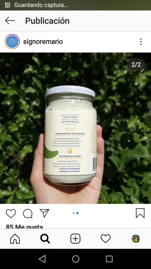 photo of Signore Mario Maionese Vegetal Pesto shared by @frann on  03 Dec 2019 - review
