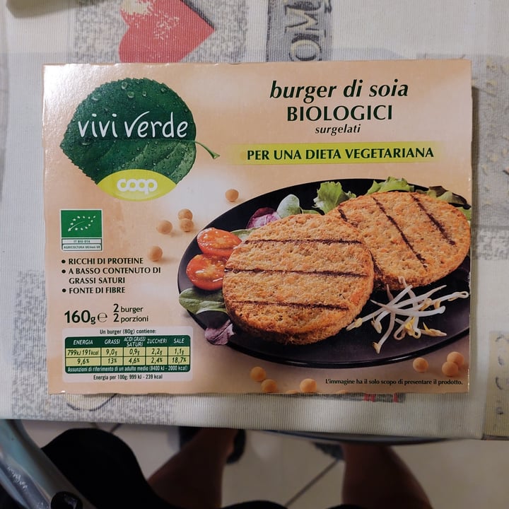 photo of Viviverde bio Burger vegetali a base di soia shared by @tilde01 on  03 Nov 2022 - review