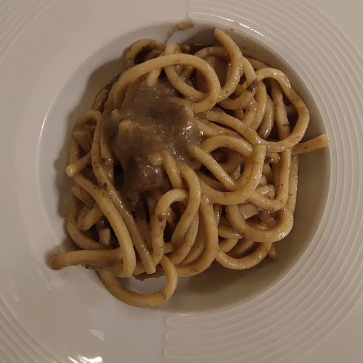 photo of MiBiò bistrot Pici ai funghi porcini e tartufo bianco shared by @junimilano on  22 Mar 2022 - review