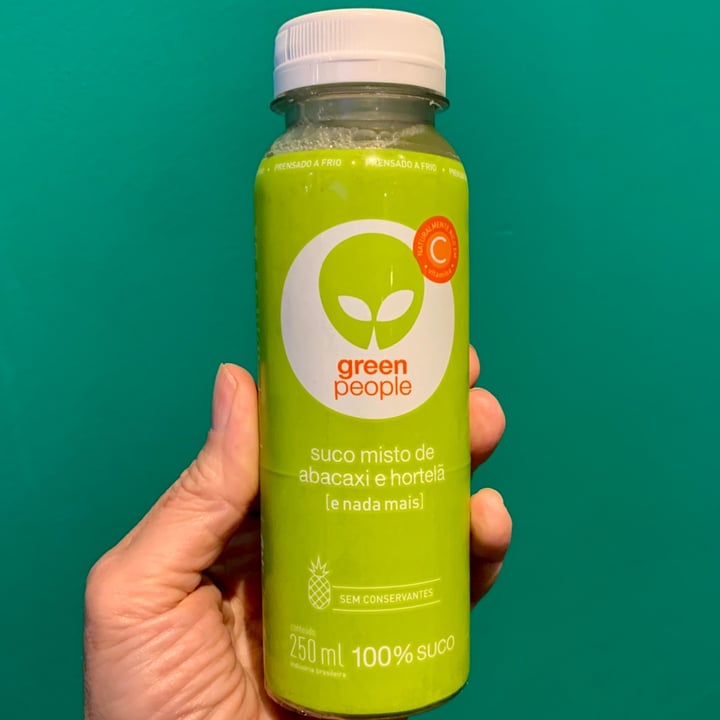 photo of Greenpeople Suco misto de abacaxi com hortelã shared by @paulaneder on  17 Sep 2022 - review