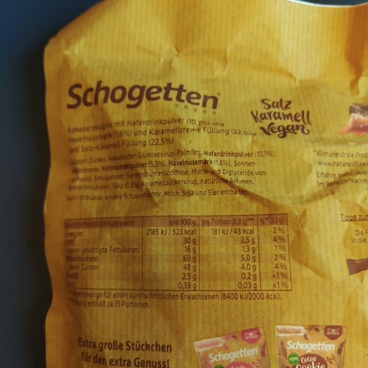 photo of Schogetten salz karamell shared by @saechsine on  09 Jun 2022 - review