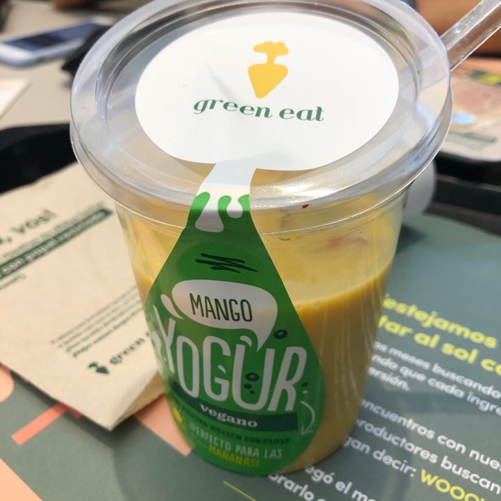 photo of Green Eat Yogur sabor Mango shared by @lolaara on  15 Aug 2020 - review