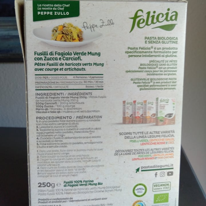 review photo of Felicia Fusilli fagioli verdi mung shared by @archifra on 28 Nov 2021 - review