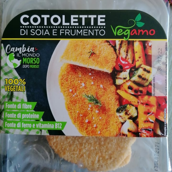 photo of Vegamo Cotolette di soia e frumento shared by @flaffy on  15 Jul 2022 - review