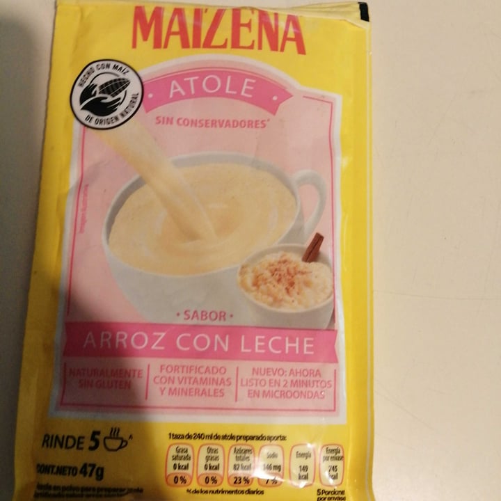 review photo of Maizena Atole sabor Nuez shared by @zuri28 on 01 Aug 2020 - review