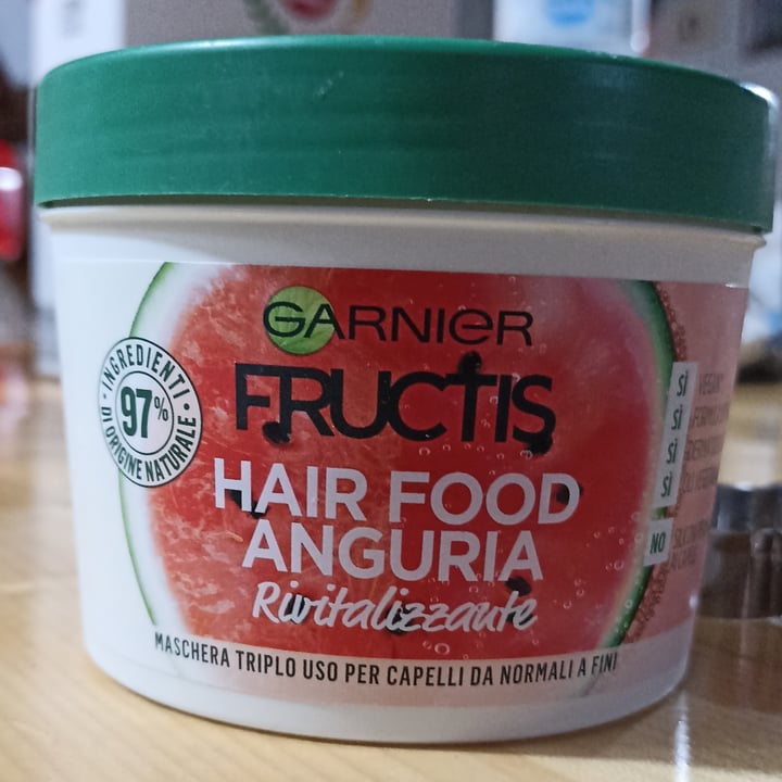 photo of Garnier Hair food Anguria rivitalizzante shared by @vegrac on  16 Mar 2022 - review