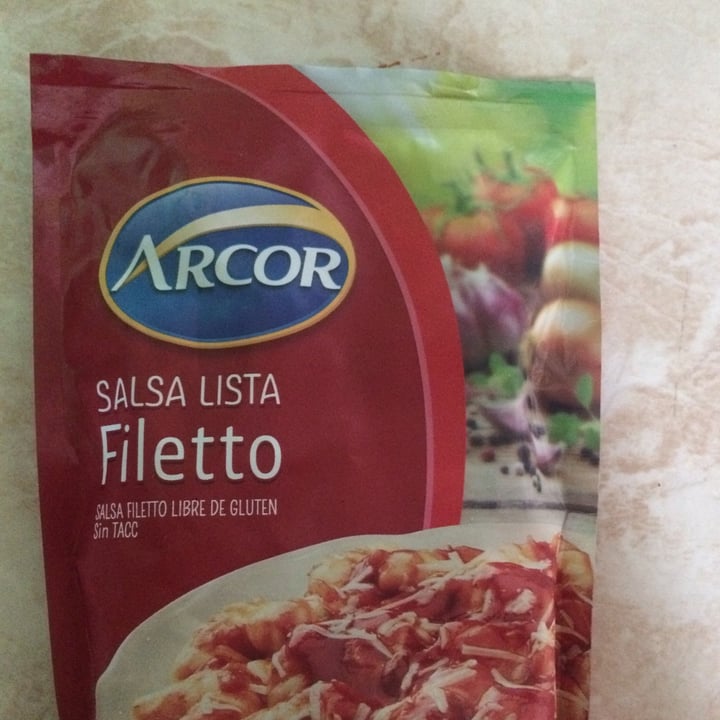 photo of Arcor Salsa Lista Filetto shared by @camidobler on  15 Jan 2021 - review