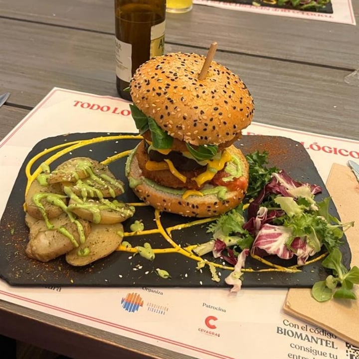 photo of Sanissimo Opera Hamburguesa Hipster shared by @thechillvegan on  22 Dec 2022 - review