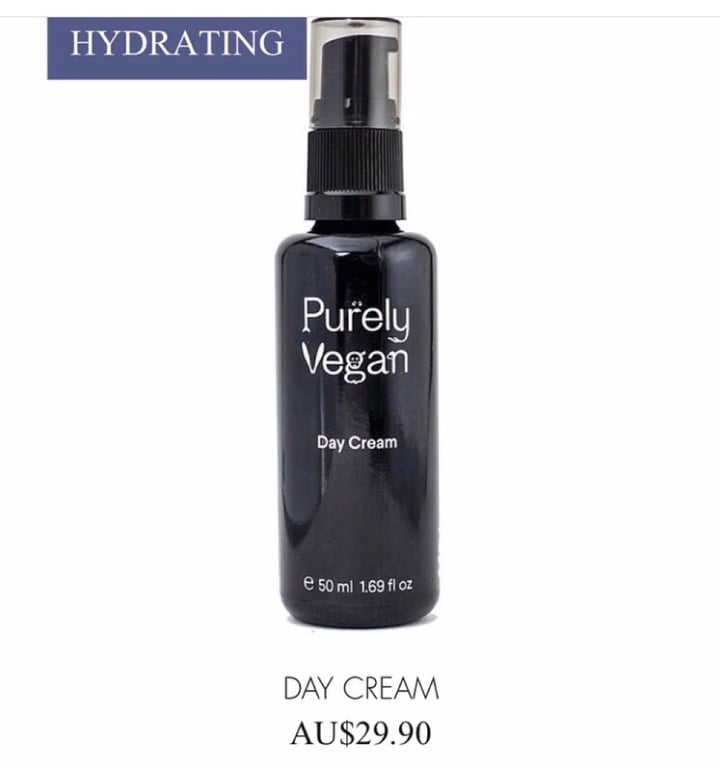 photo of Purely Vegan Day Cream shared by @purelyvegan on  16 Apr 2020 - review