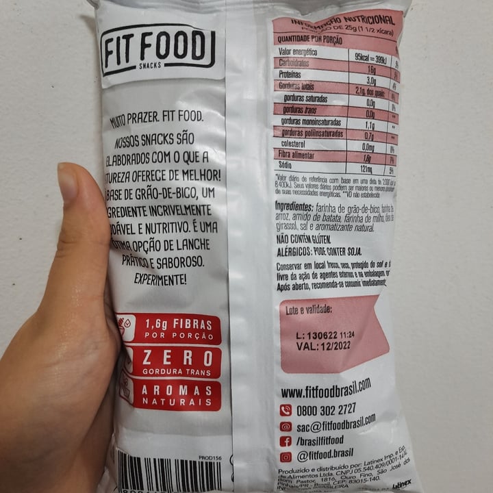 review photo of Fit Food Veggie Chips Tomate e Manjericão shared by @ninicocoi on 24 Aug 2022 - review
