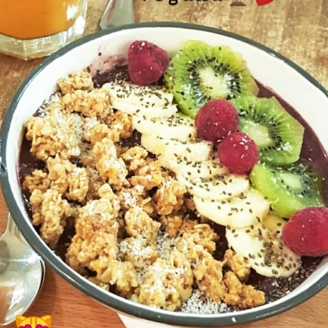 菜肴“Merienda 100% vegetal”的照片