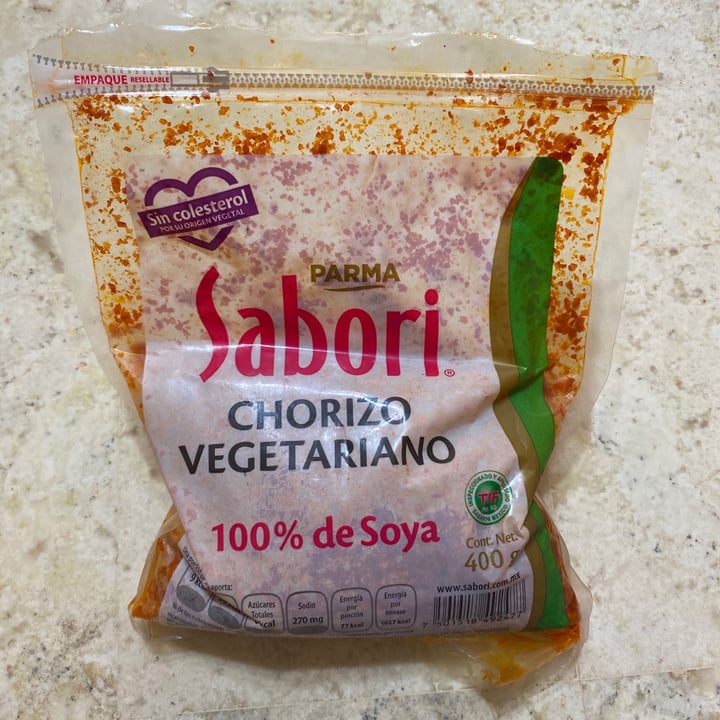 photo of Sabori Chorizo Vegetariano shared by @deenise on  29 Oct 2020 - review